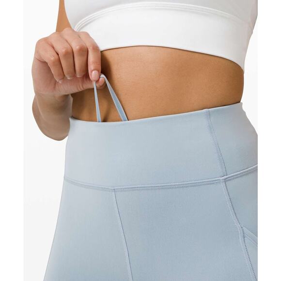 Lululemon Invigorate High-Rise Tight 25" Size 4 Light Blue - Picture 9 of 10